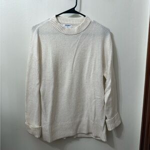 Old Navy Cream Knit Pullover